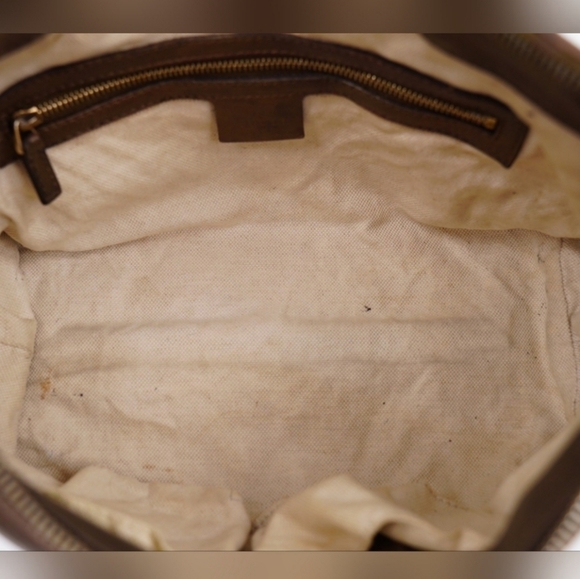 Gucci Guccissima Metallic Bronze Leather 2 Way Hobo bag - Picture 17 of 17